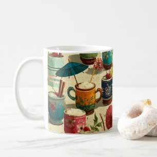 Sonnenuntergang Mai Tais Kaffeetasse