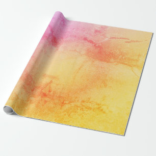 Sonnenuntergang Marmorwackelpapier Geschenkpapier