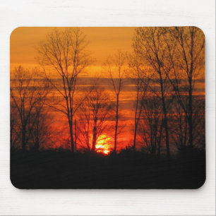 Sonnenuntergang-Mausunterlage Mousepad