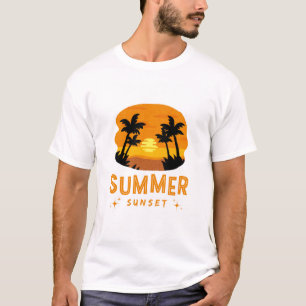 Sonnenuntergang Meer T-Shirt