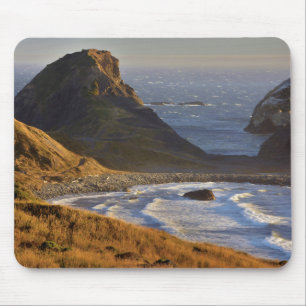 Sonnenuntergang, Meeressäulen, Schwestern, Oregon- Mousepad