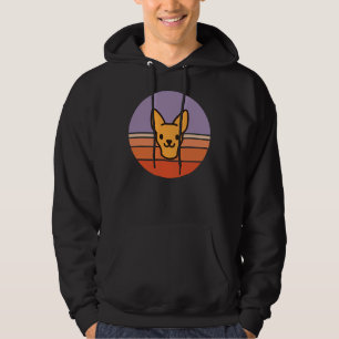 Sonnenuntergang mit meinem Chihuahua Kurzen Haar a Hoodie