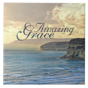 Sonnenuntergang mit phantastischer Grace Ocean Vie Fliese