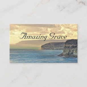 Sonnenuntergang mit phantastischer Grace Ocean Vie Visitenkarte