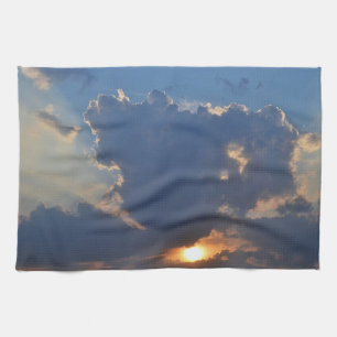 Sonnenuntergang mit Teacup Cloud Formation von STa Küchentuch