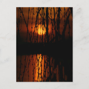 Sonnenuntergang Montreux Postkarte