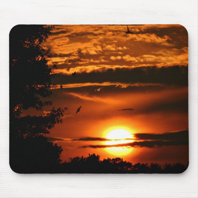 Sonnenuntergang Mousepad (Vorne)