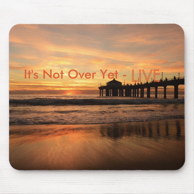 Sonnenuntergang Mousepad (Vorne)