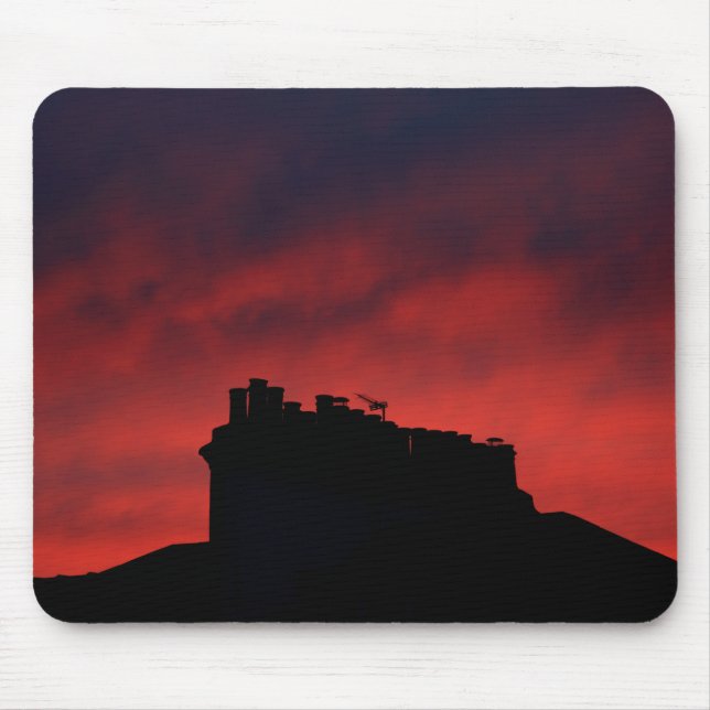Sonnenuntergang Mousepad (Vorne)