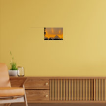 Sonnenuntergang nach dem Sturm - Moody Landschaft