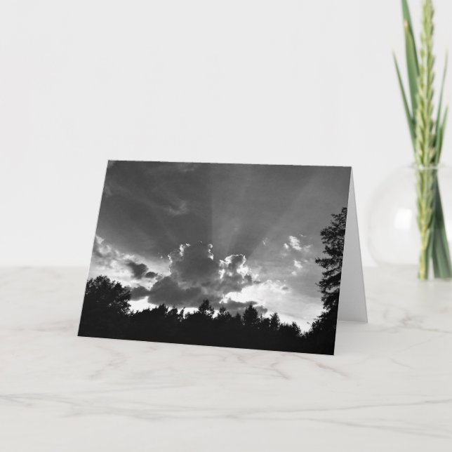 Sonnenuntergang/Noir, Karte (Vorderseite)