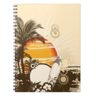 Sonnenuntergang - Notebook Notizblock