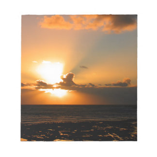 Sonnenuntergang Notizblock