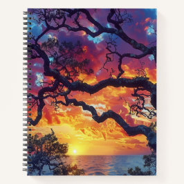 Sonnenuntergang Notizbuch