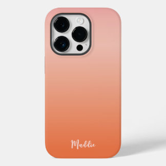 Sonnenuntergang Orange und warme Farbe Case-Mate iPhone 14 Pro Hülle