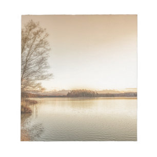 Sonnenuntergang Osterseen Notizblock