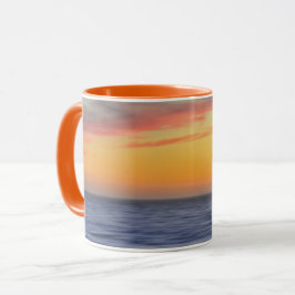 Sonnenuntergang Ozean Schöne Beach Art Tasse