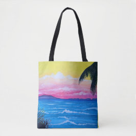Sonnenuntergang Ozean Tasche