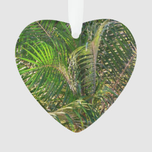 Sonnenuntergang Palm Fronds Tropical Ornament