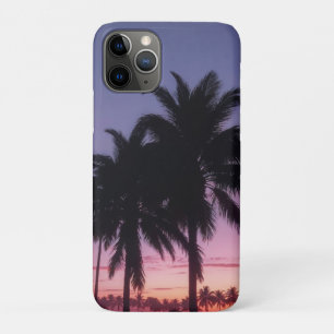 Sonnenuntergang Palmen Silhouette Retro Case-Mate iPhone Hülle