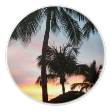 Sonnenuntergang Palmen tropische Landschaftsfotogr