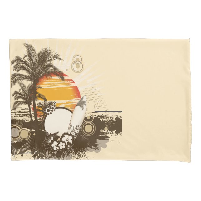 Sonnenuntergang - Pillowcase Kissenbezug (Vorderseite)