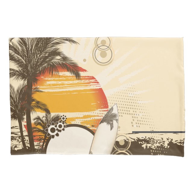 Sonnenuntergang - Pillowcase Kissenbezug (Vorderseite)