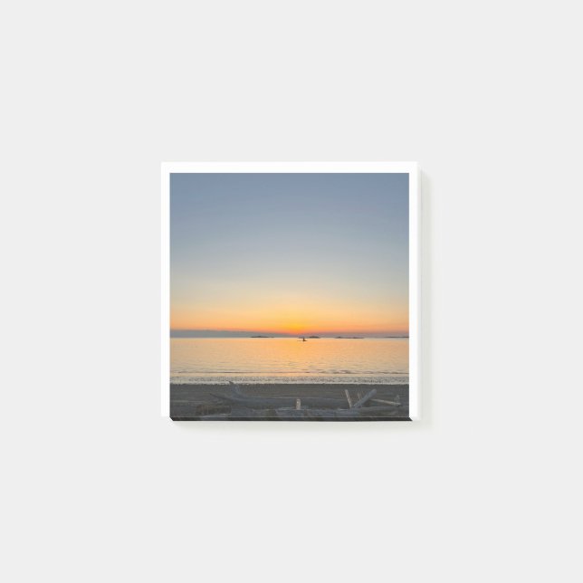 Sonnenuntergang Post-it Klebezettel (Vorderseite)