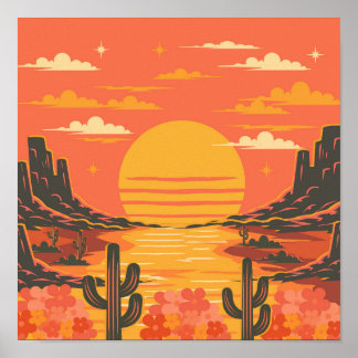 Sonnenuntergang Poster