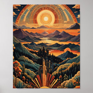 Sonnenuntergang poster