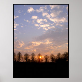 Sonnenuntergang Poster