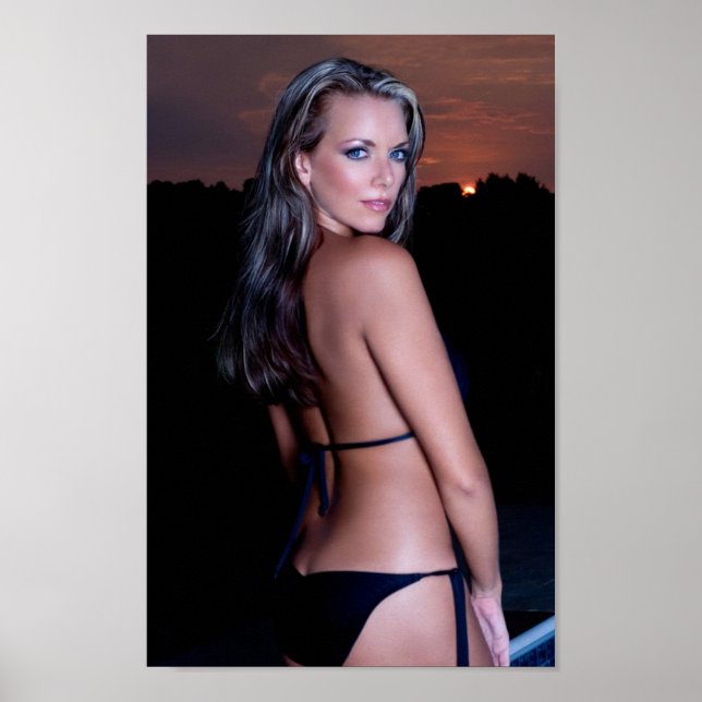 Sonnenuntergang Poster (Vorne)