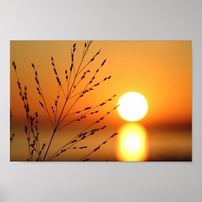 Sonnenuntergang Poster (Vorne)