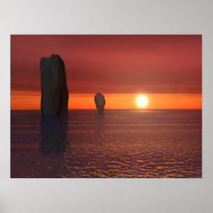 Sonnenuntergang Poster