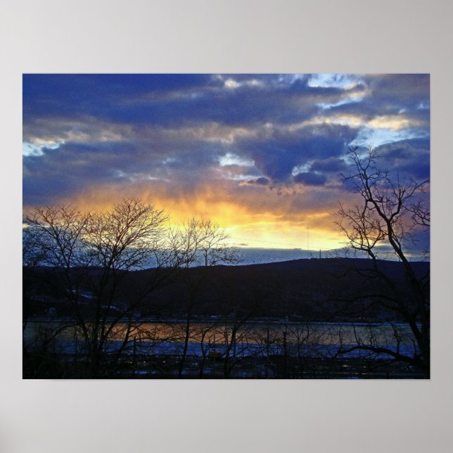 Sonnenuntergang Poster (Vorne)