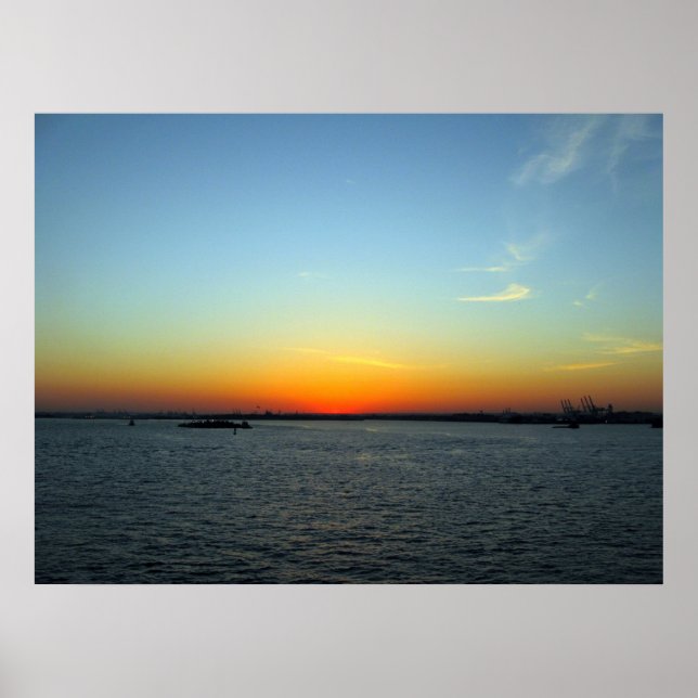 Sonnenuntergang Poster (Vorne)