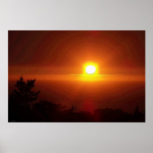 Sonnenuntergang Poster
