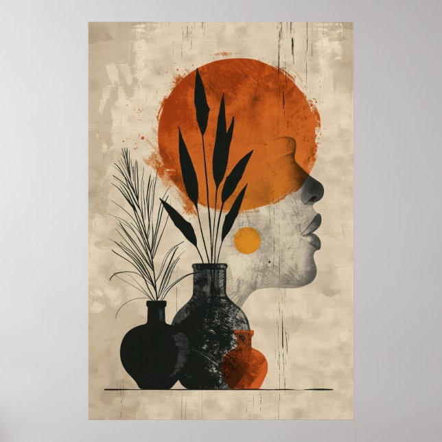 Sonnenuntergang Poster (Vorne)