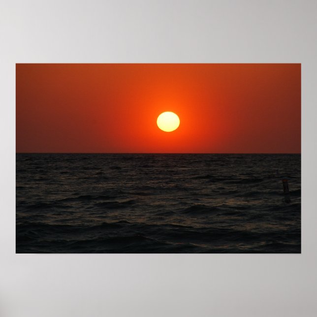 Sonnenuntergang Poster (Vorne)