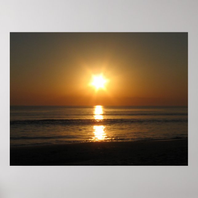 Sonnenuntergang Poster (Vorne)