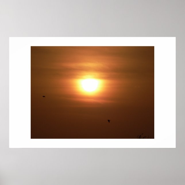 Sonnenuntergang. Poster (Vorne)