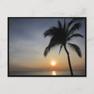 Sonnenuntergang Postkarte