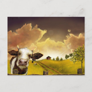 Sonnenuntergang Postkarte