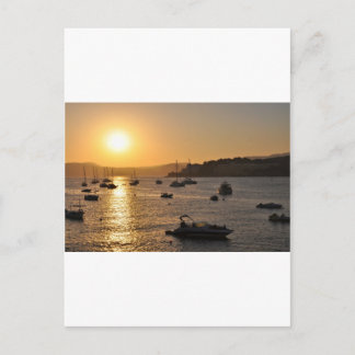 Sonnenuntergang Postkarte