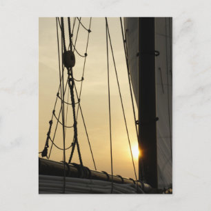 Sonnenuntergang Postkarte