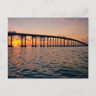 Sonnenuntergang Postkarte