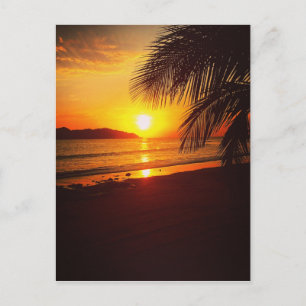 Sonnenuntergang Postkarte