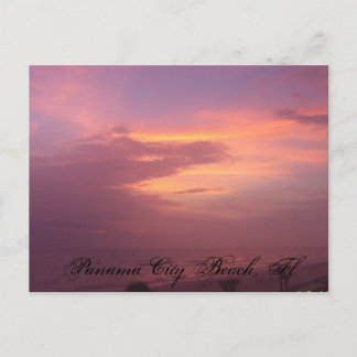 Sonnenuntergang Postkarte