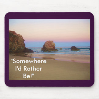 Sonnenuntergang-Regenbogen Mousepad