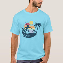 Sonnenuntergang Retro Surfen Surf Strand Sommer St